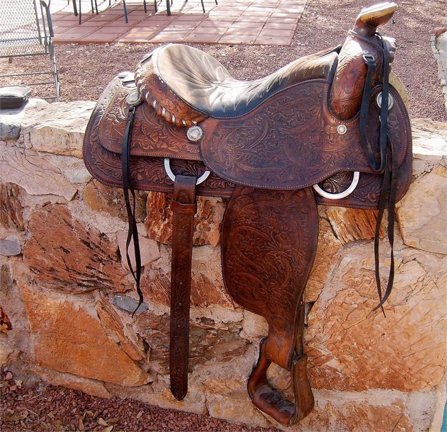 hereford brand saddle